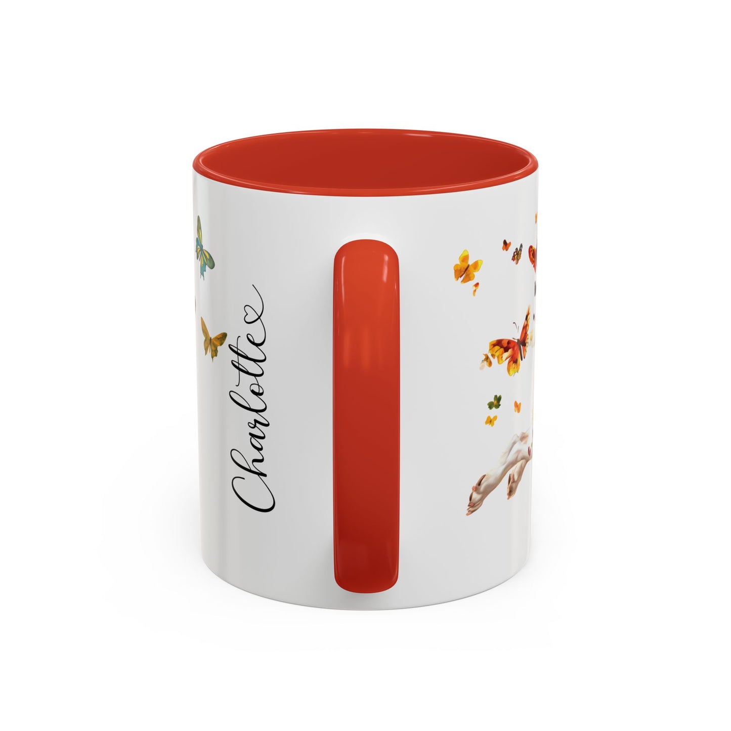 American Brittany #1 Personalized Accent Mugs, 11oz