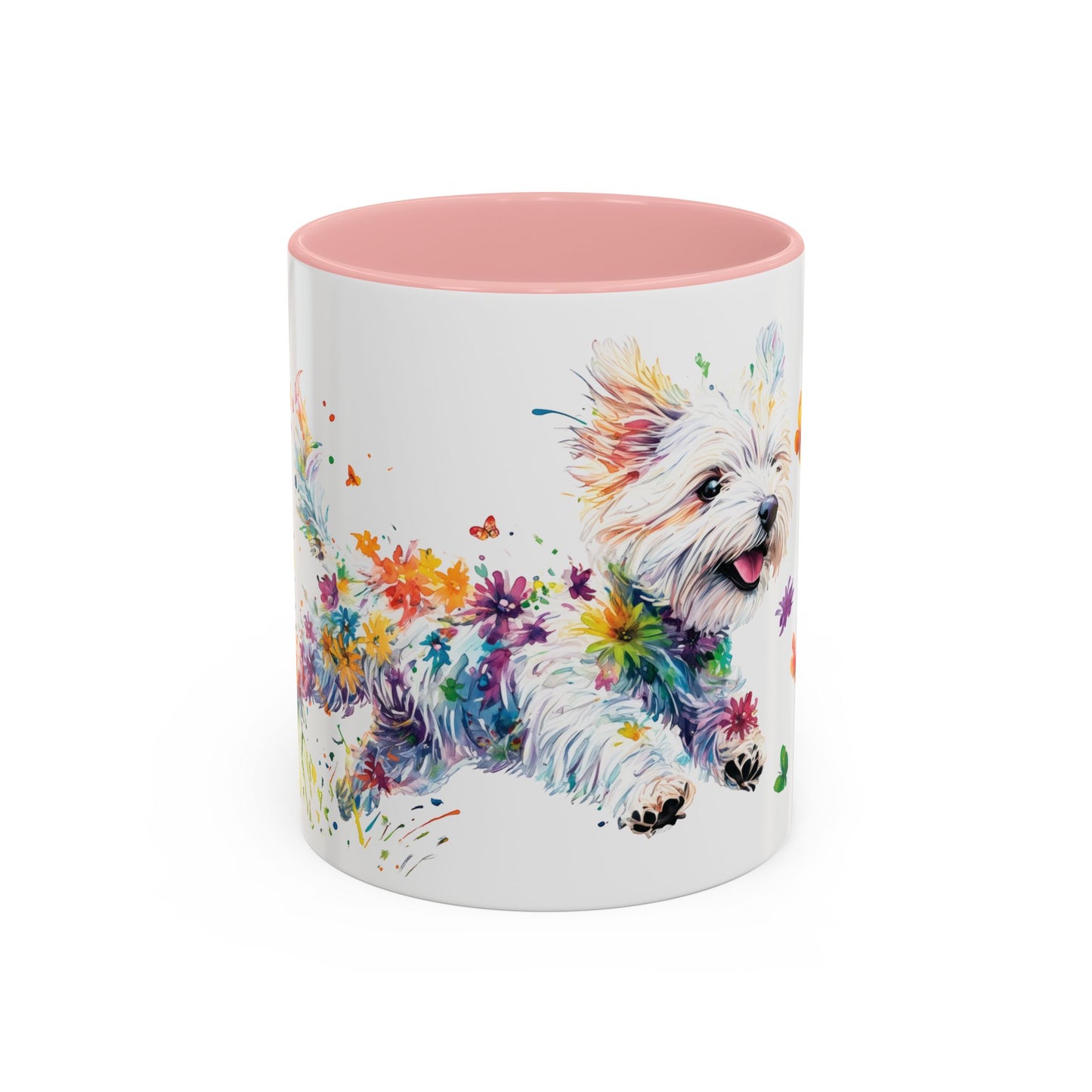 West Highland Terrier Personalized Accent Mugs, 11oz