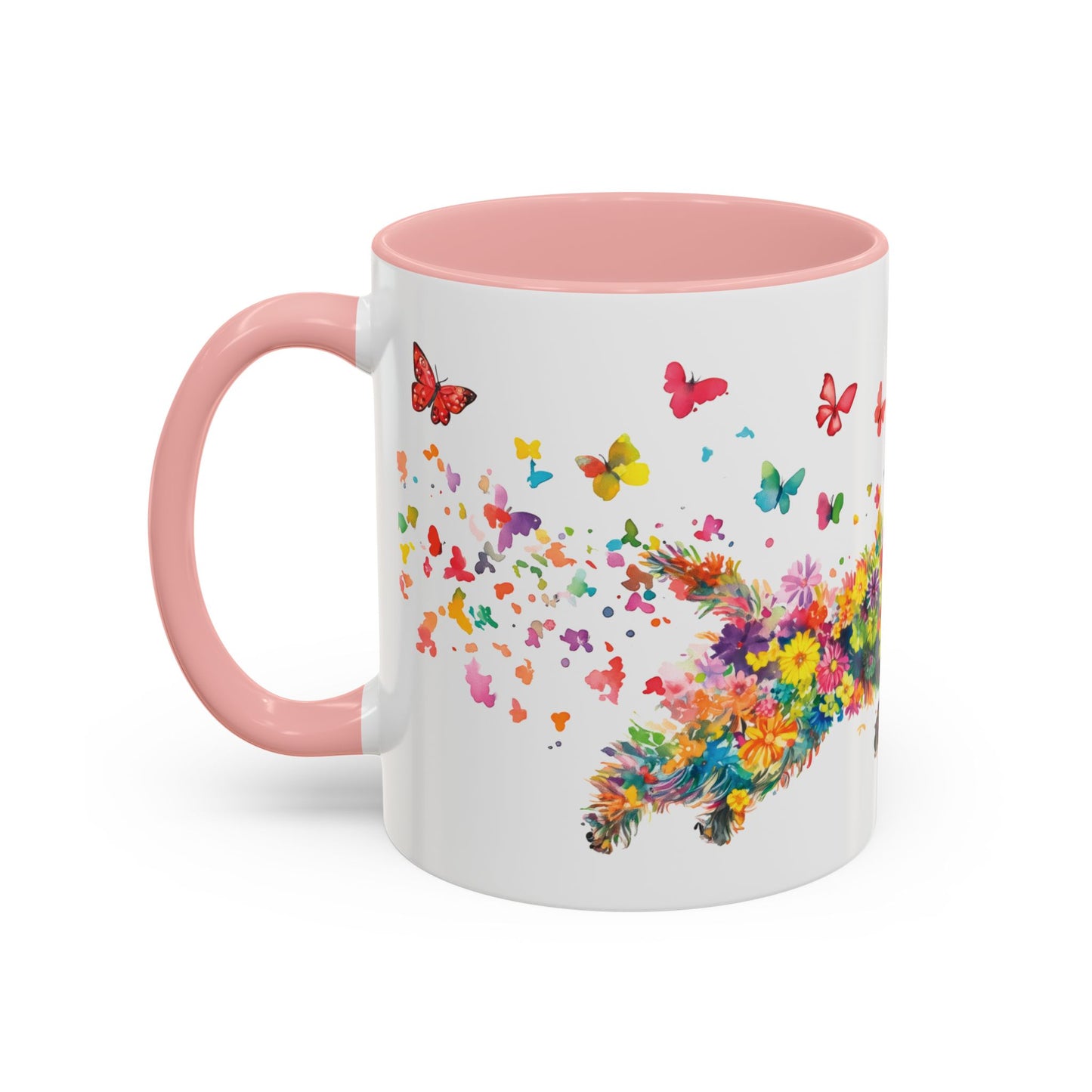 Yorkshire Terrier Personalized Accent Mugs, 11oz
