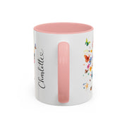 Peekingese Personalized Accent Mugs, 11oz