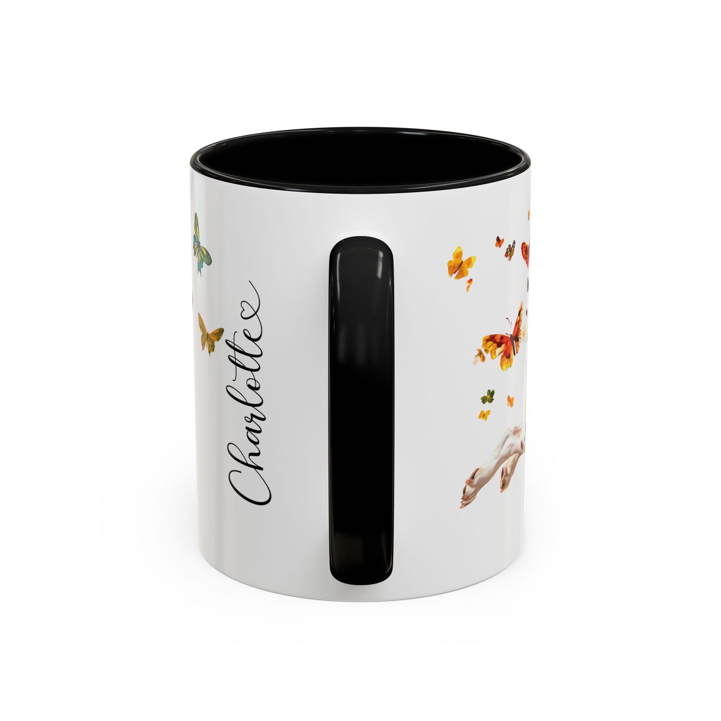 American Brittany #1 Personalized Accent Mugs, 11oz