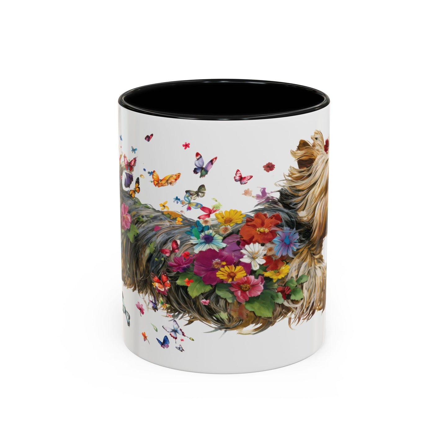 Silky Terrier Personalized Accent Mugs, 11oz