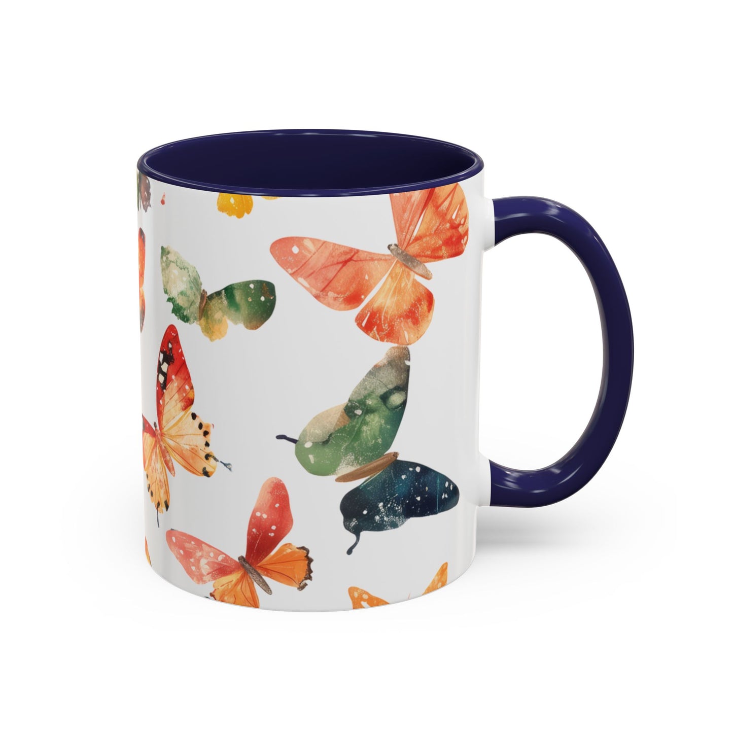 Butterfly Accent Mugs, 11oz & 15oz - USA ONLY