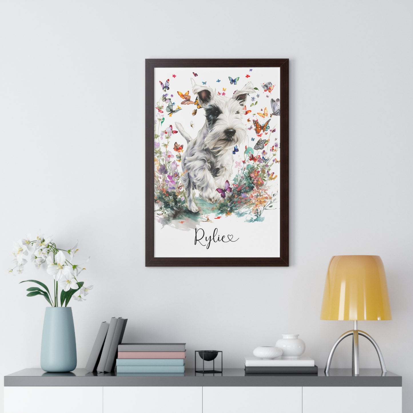 WALL ART - ANY DESIGN Personalised Framed Poster