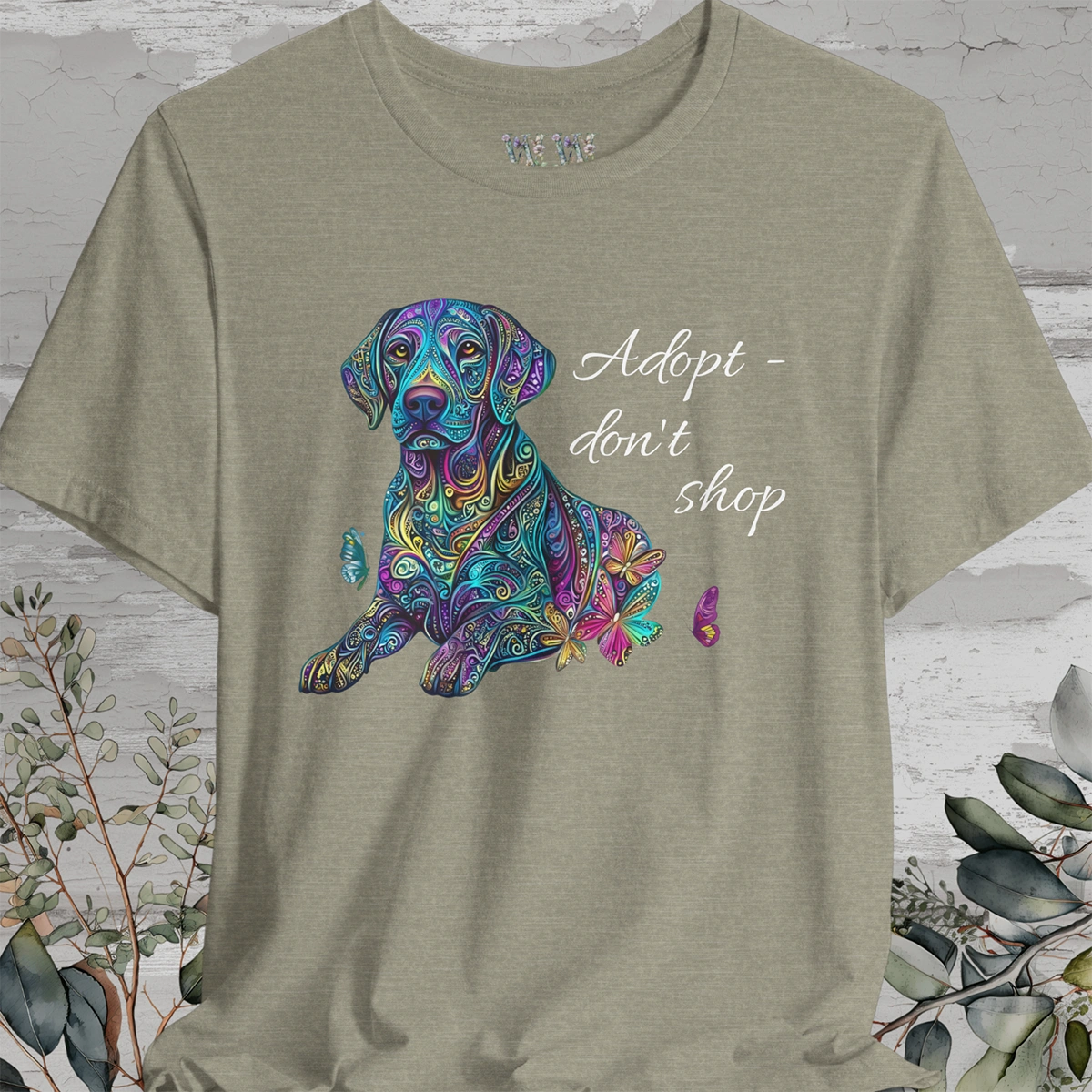 Adopt Dont Shop, dog T shirt
