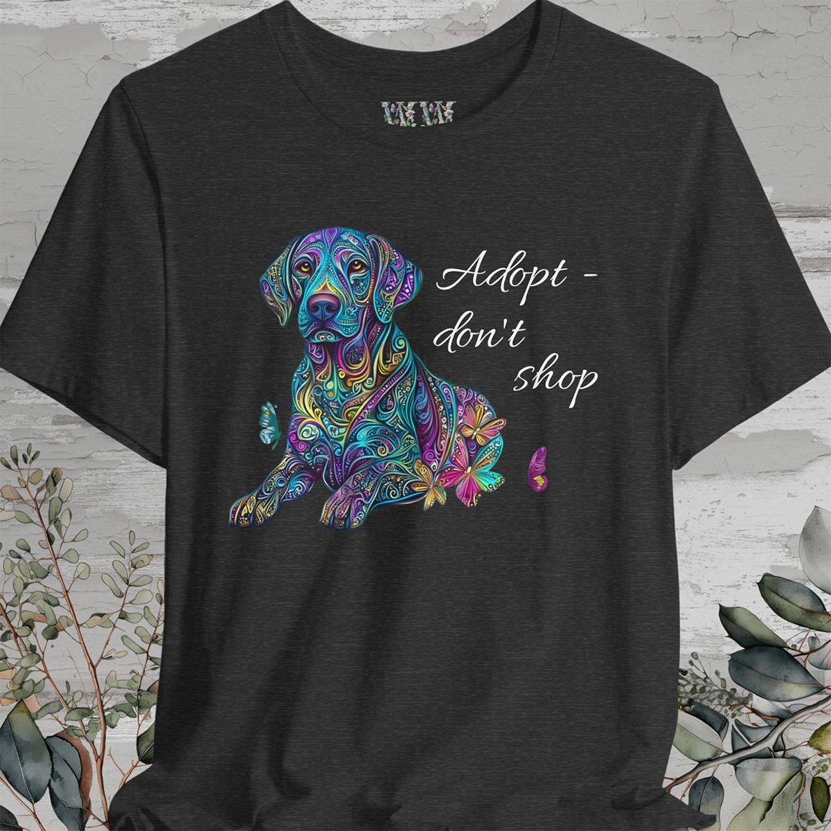 Adopt Dont Shop, dog T shirt