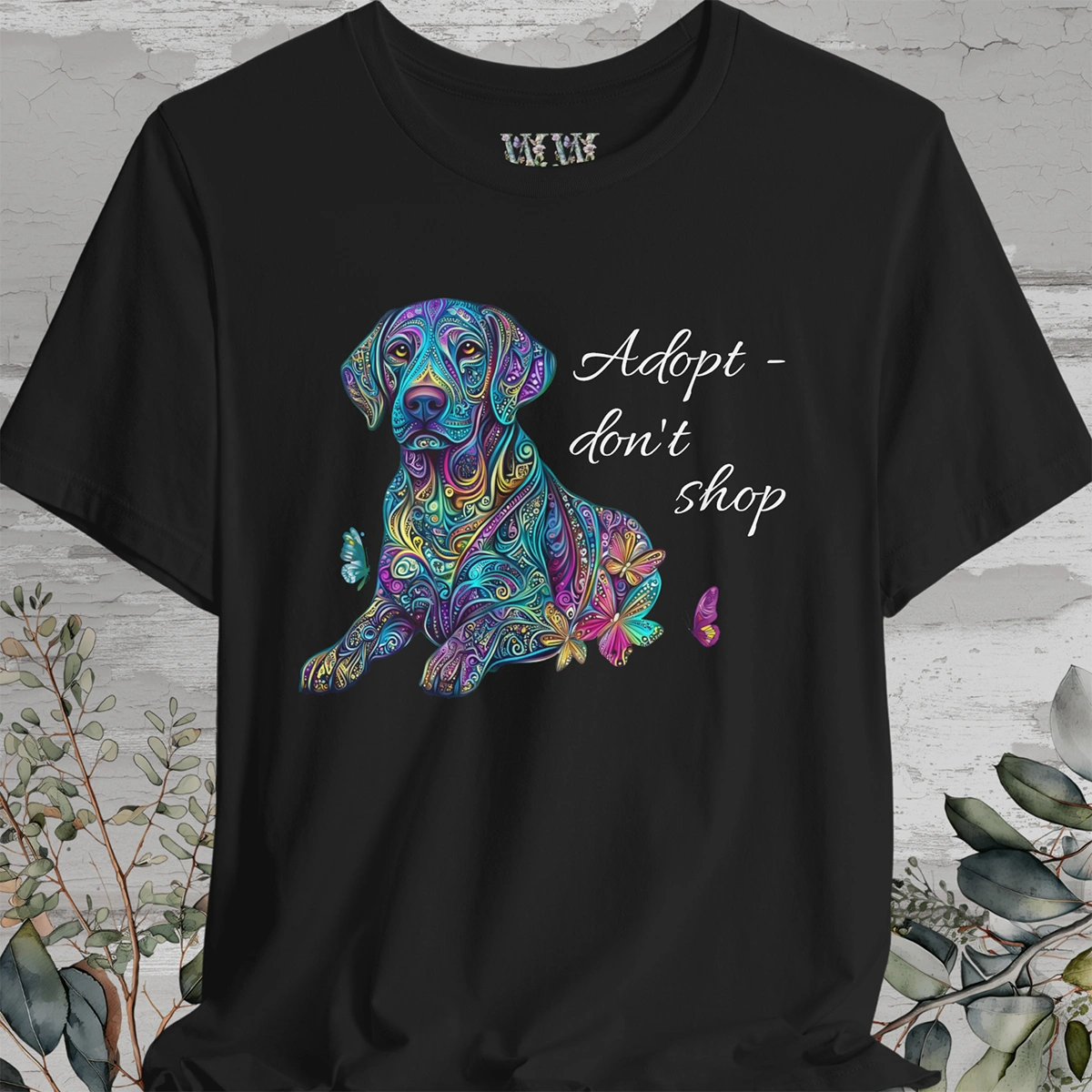 Adopt Dont Shop, dog T shirt