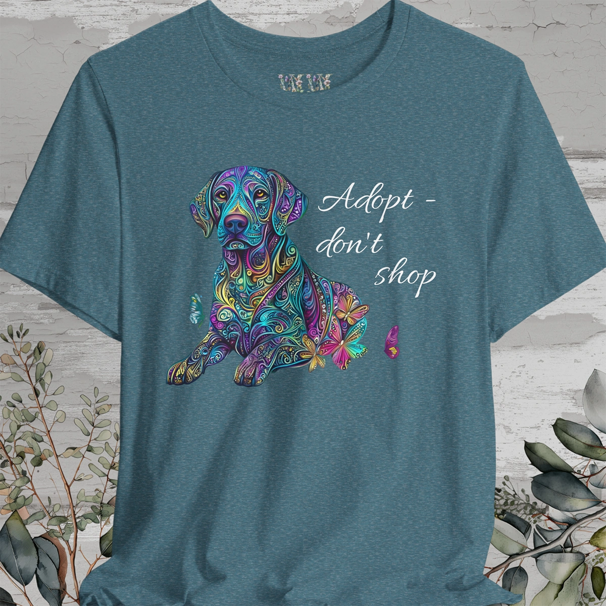 Adopt Dont Shop, dog T shirt