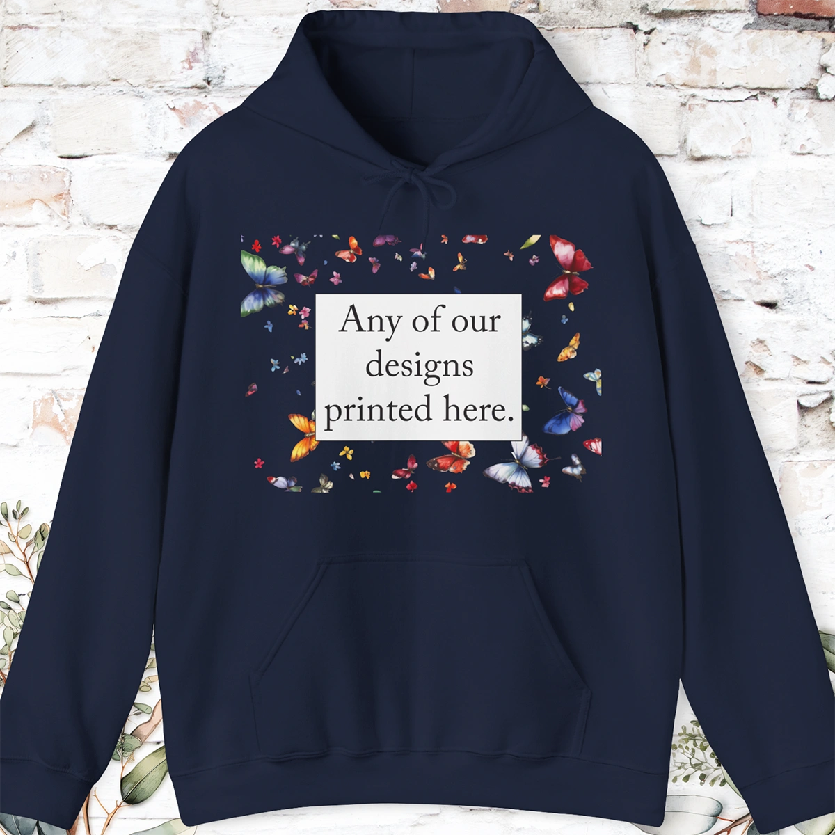 ADULT HOODED SWEATSHIRT - Any of our designs.