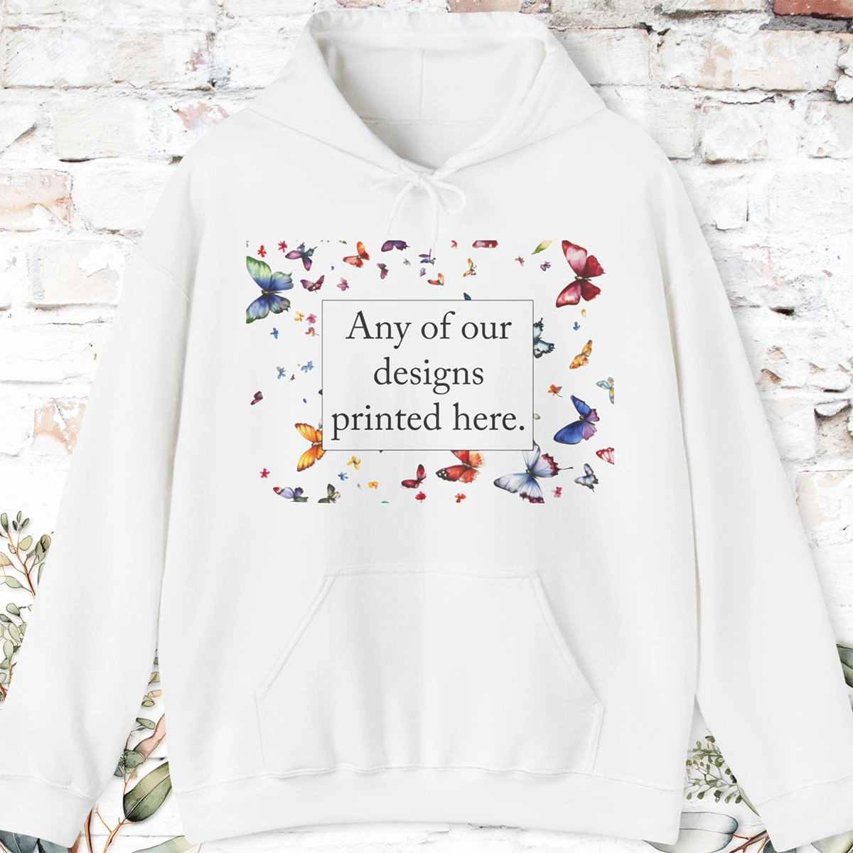 ADULT HOODED SWEATSHIRT - Any of our designs.