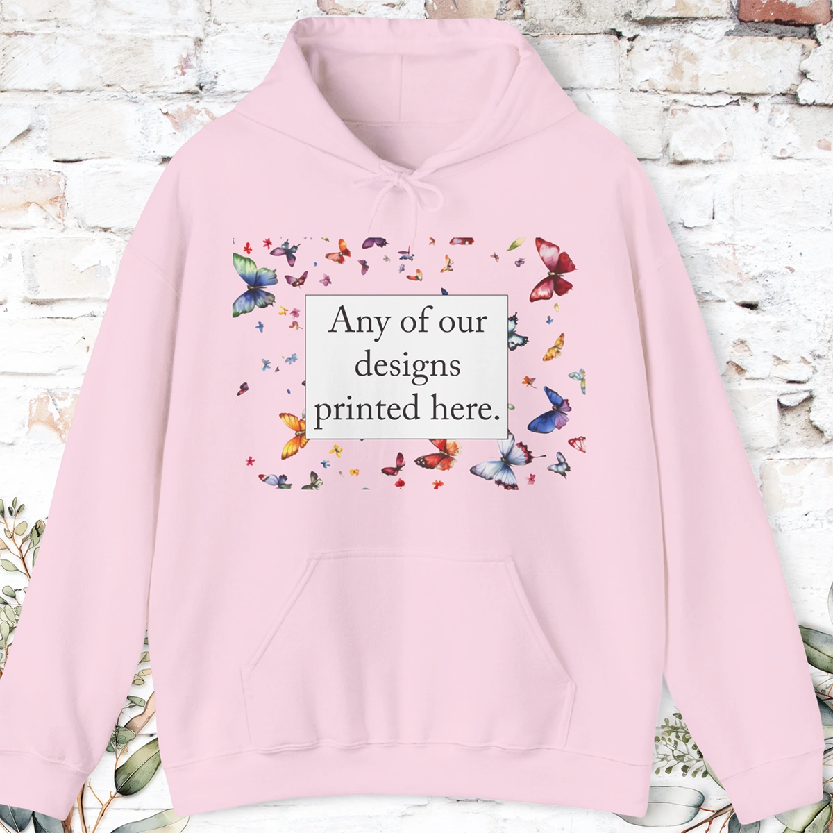 ADULT HOODED SWEATSHIRT - Any of our designs.