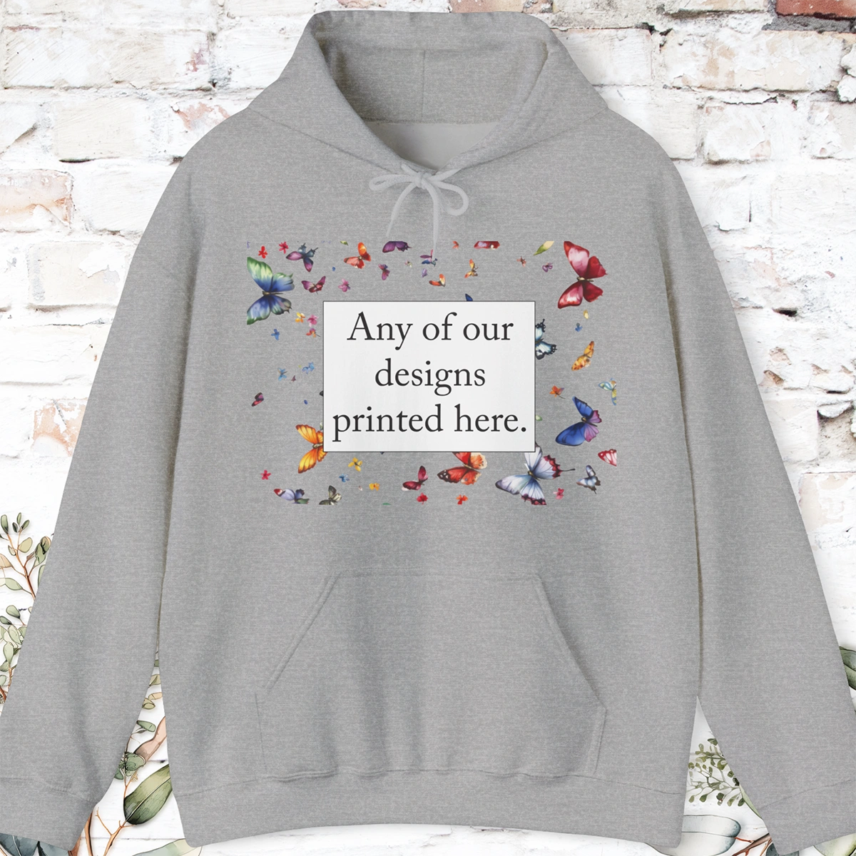 ADULT HOODED SWEATSHIRT - Any of our designs.