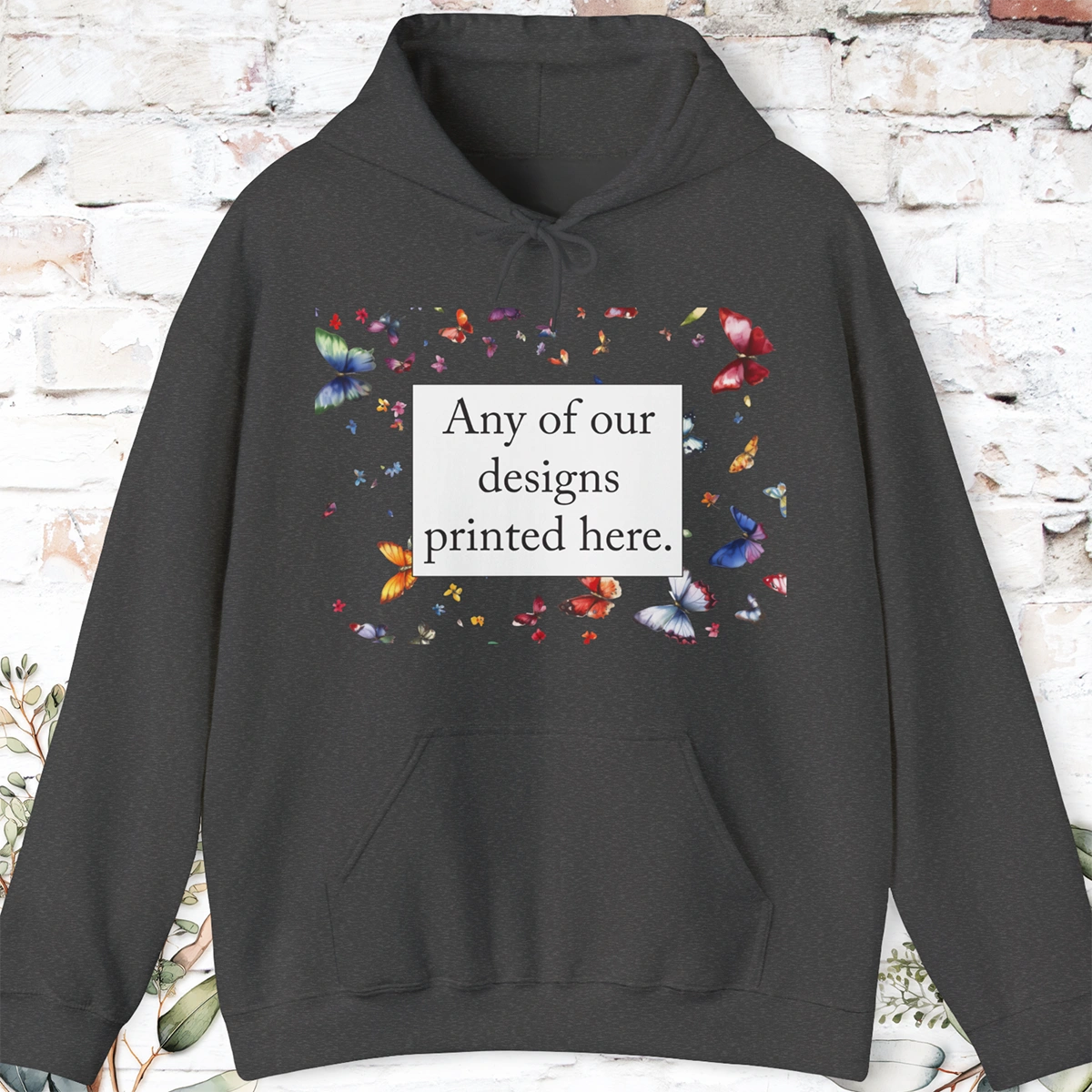 ADULT HOODED SWEATSHIRT - Any of our designs.