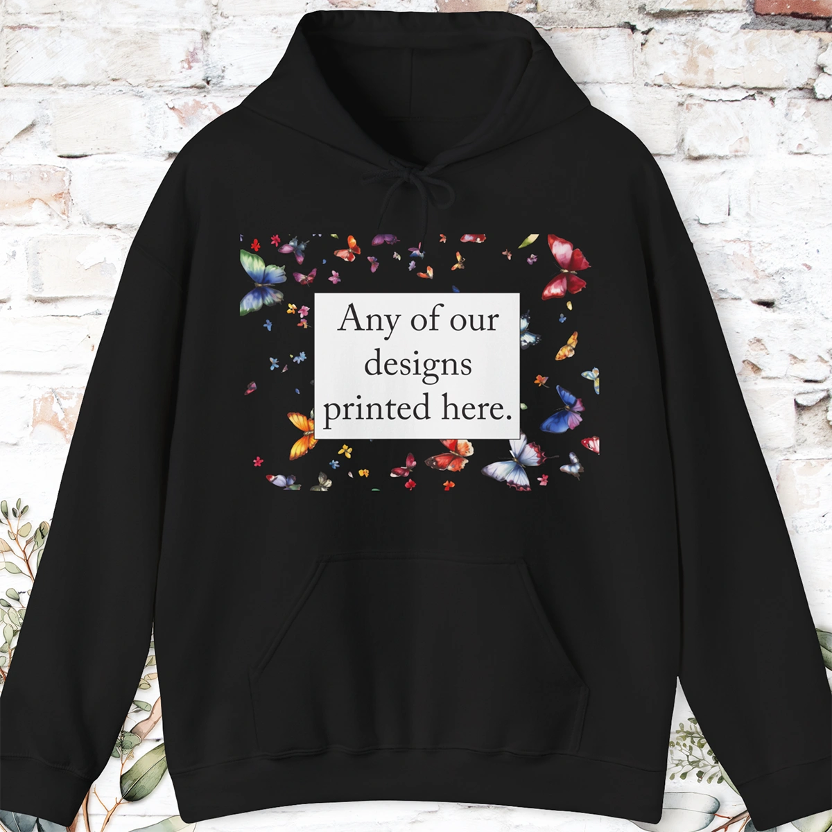 ADULT HOODED SWEATSHIRT - Any of our designs.