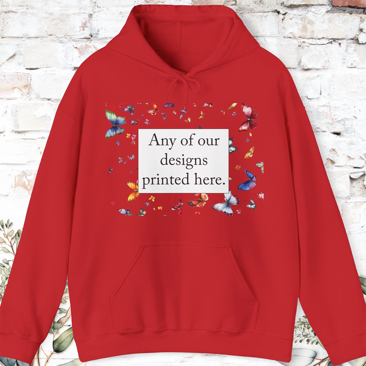 ADULT HOODED SWEATSHIRT - Any of our designs.