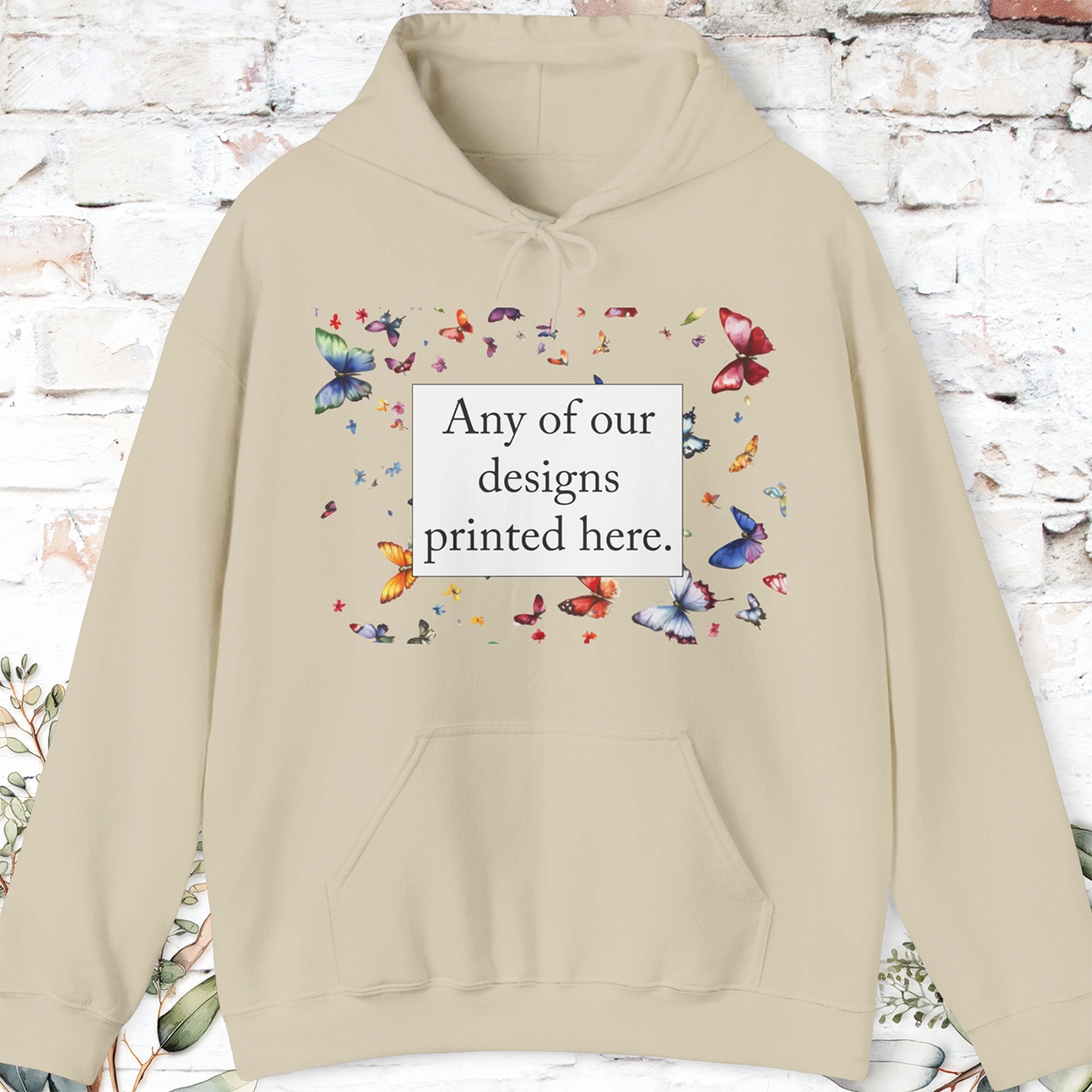ADULT HOODED SWEATSHIRT - Any of our designs.