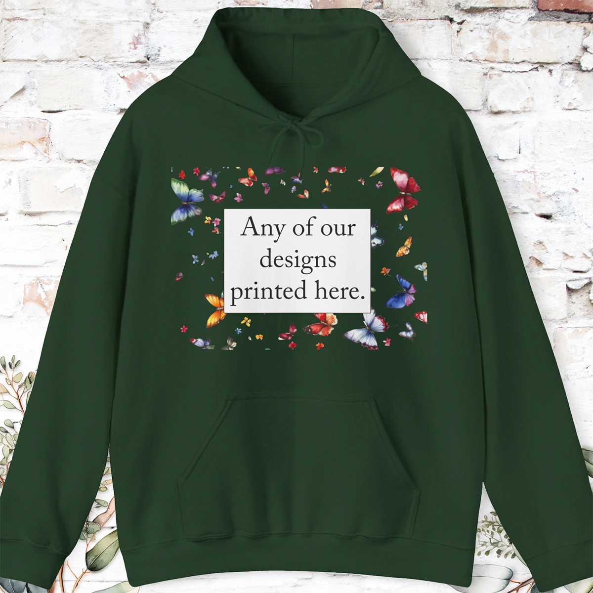ADULT HOODED SWEATSHIRT - Any of our designs.