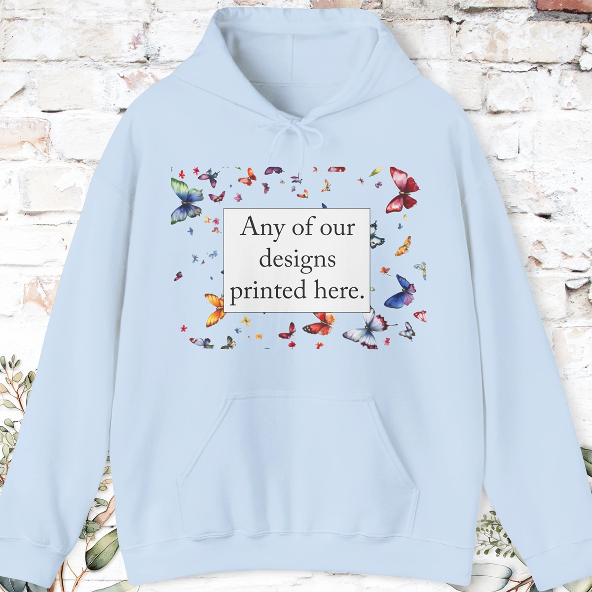 ADULT HOODED SWEATSHIRT - Any of our designs.