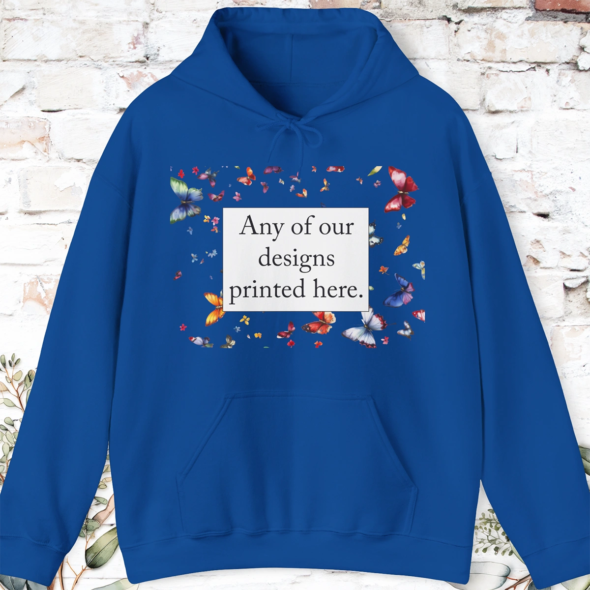 ADULT HOODED SWEATSHIRT - Any of our designs.