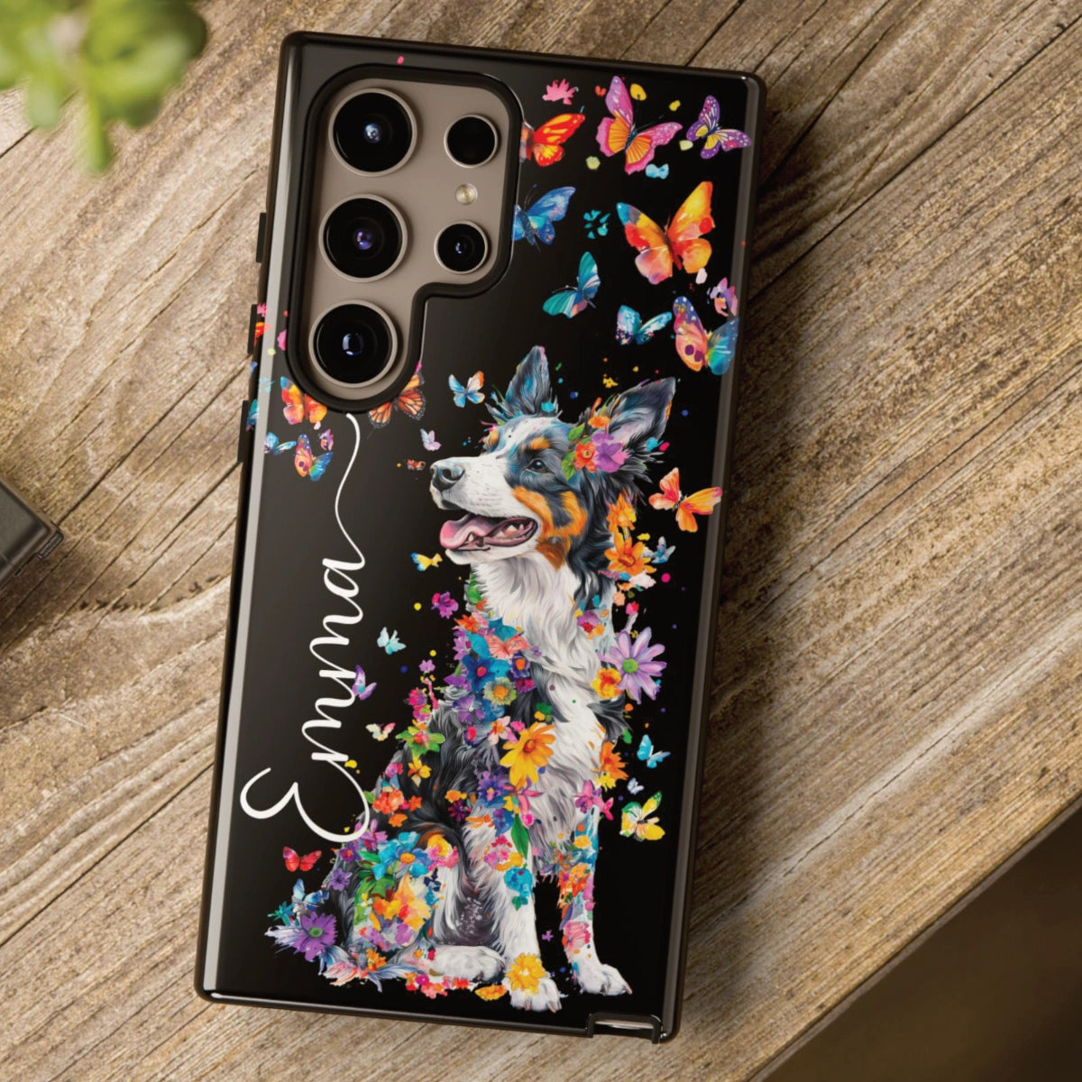Border Collie #2 Personalized Tough Phone Case