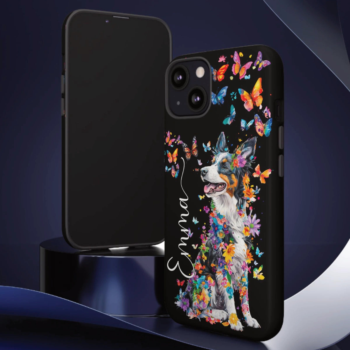 Border Collie #2 Personalized Tough Phone Case