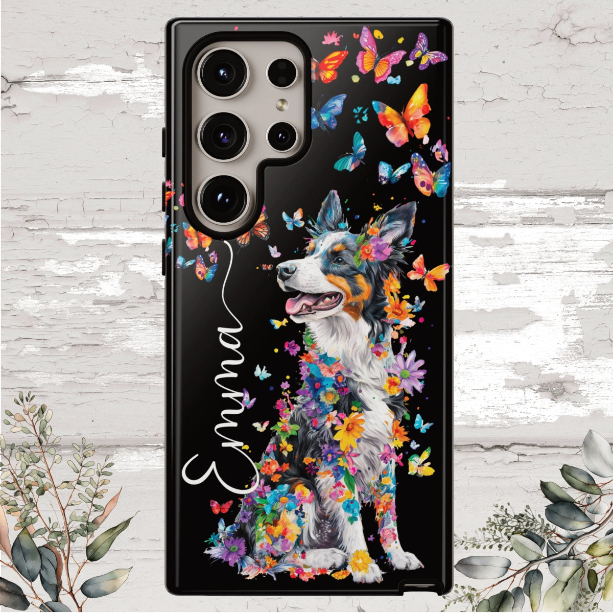 Border Collie #2 Personalized Tough Phone Case