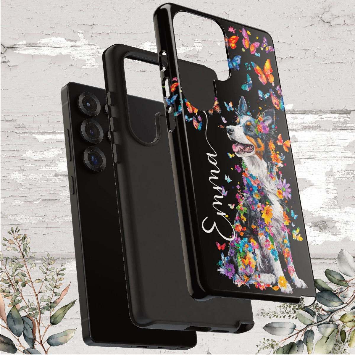 Border Collie #2 Personalized Tough Phone Case
