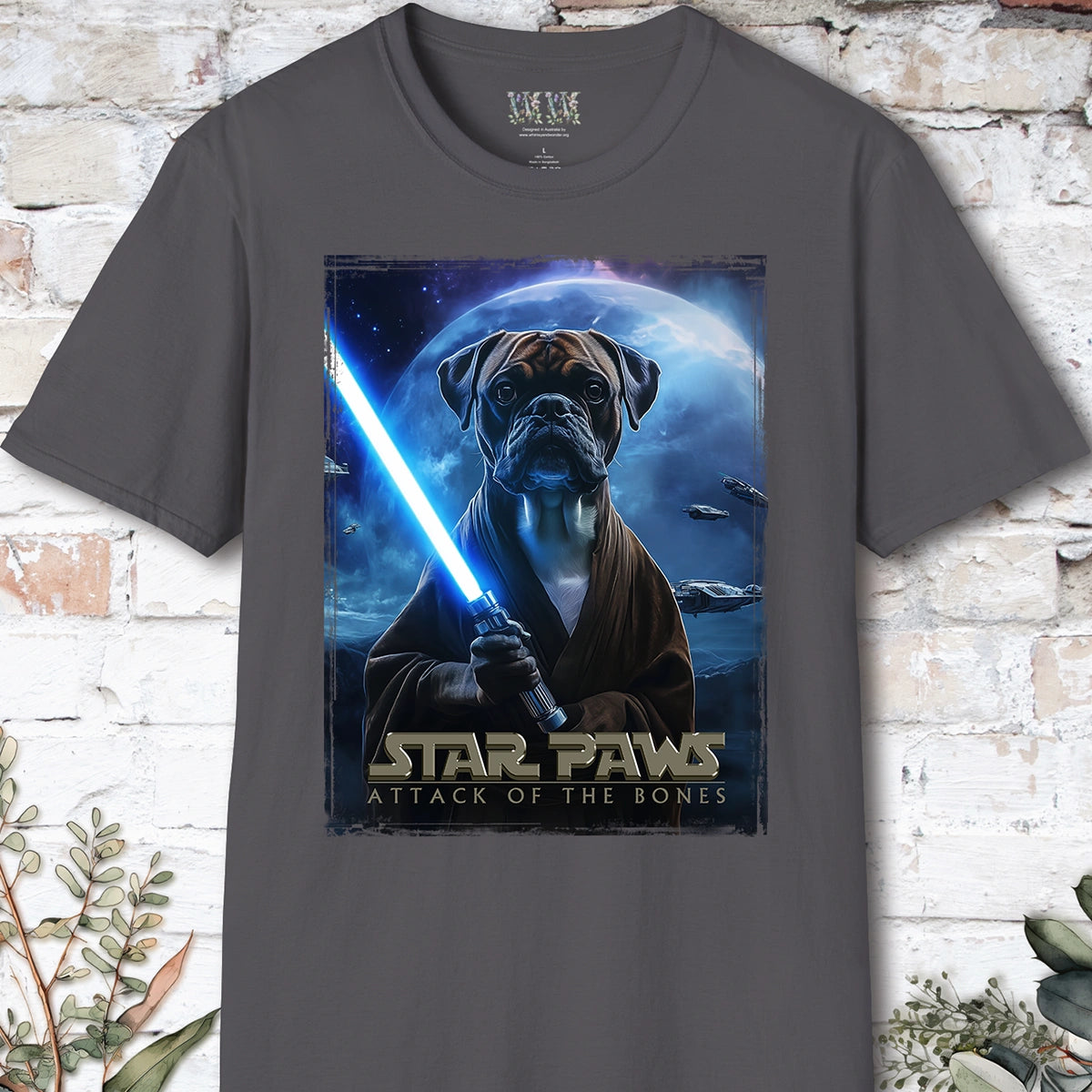 Boxer #2 Star Paws Unisex T shirt