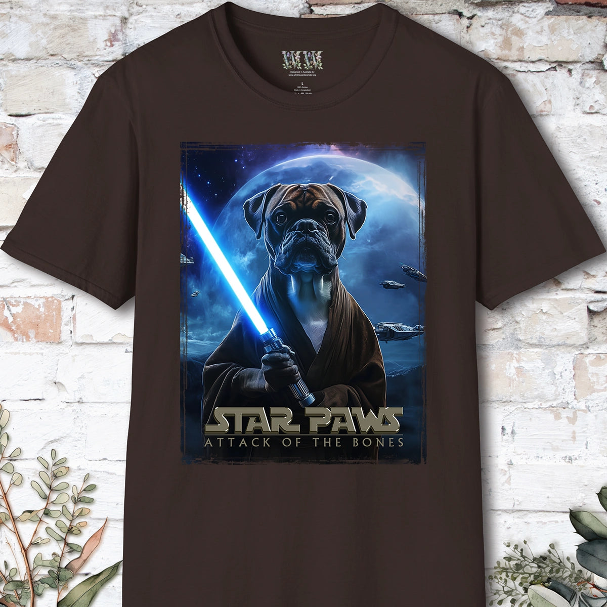 Boxer #2 Star Paws Unisex T shirt