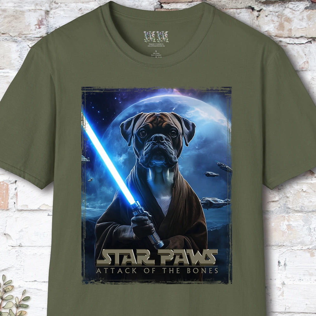 Boxer #2 Star Paws Unisex T shirt