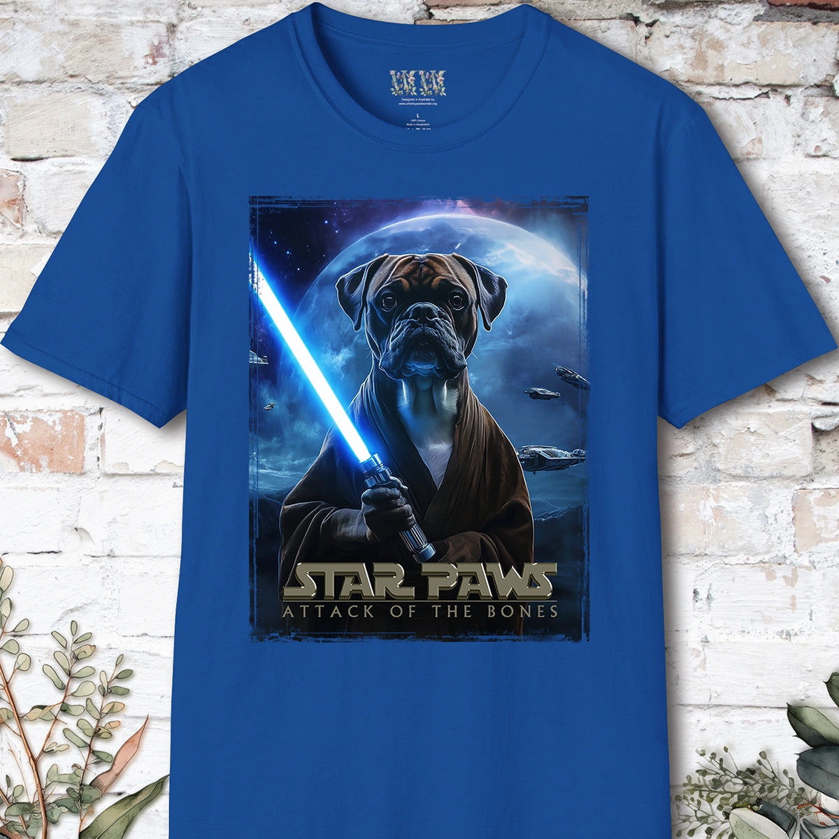 Boxer #2 Star Paws Unisex T shirt