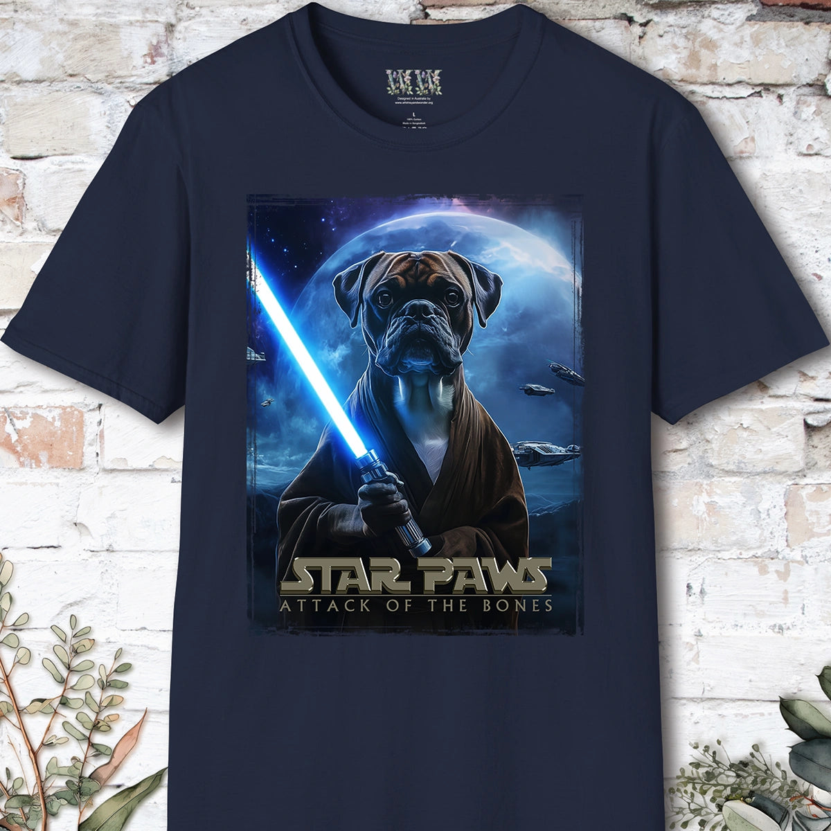 Boxer #2 Star Paws Unisex T shirt
