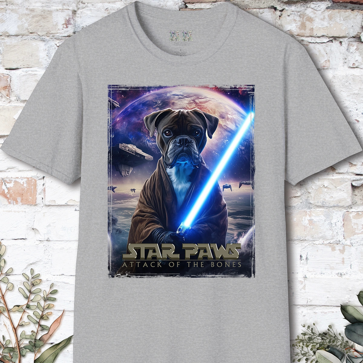 Boxer #4 Star Paws Unisex T shirt