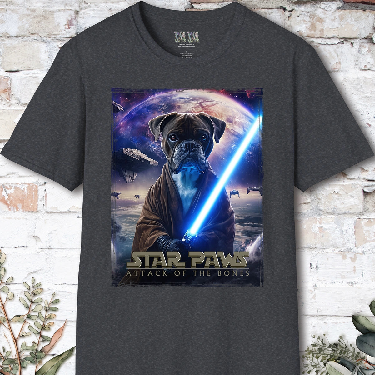 Boxer #4 Star Paws Unisex T shirt