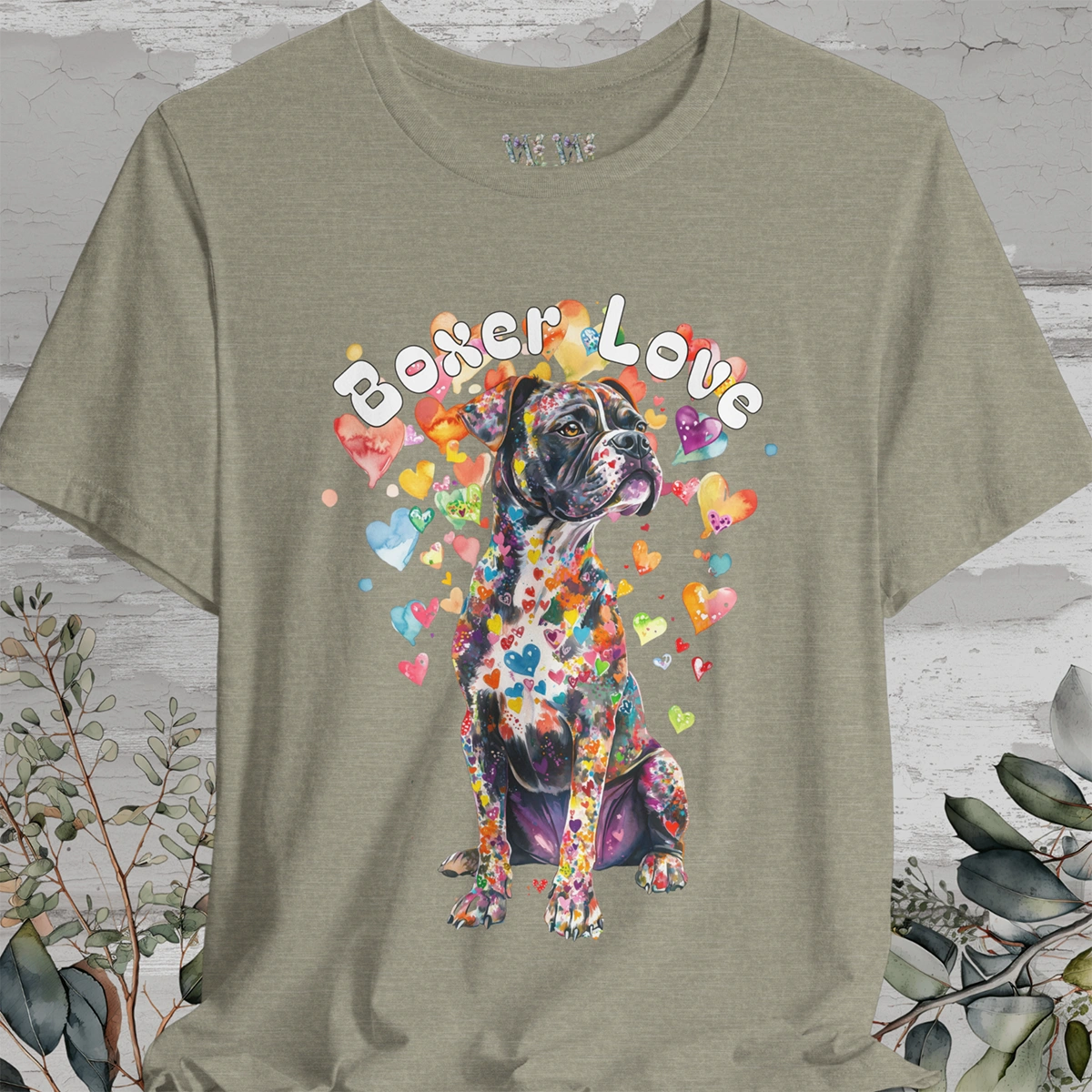 Brindle Boxer Love T shirt