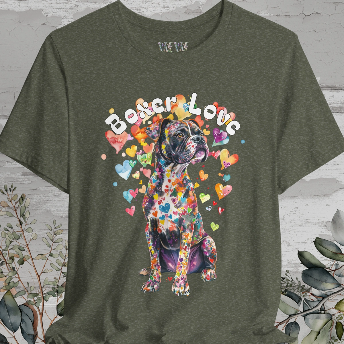 Brindle Boxer Love T shirt