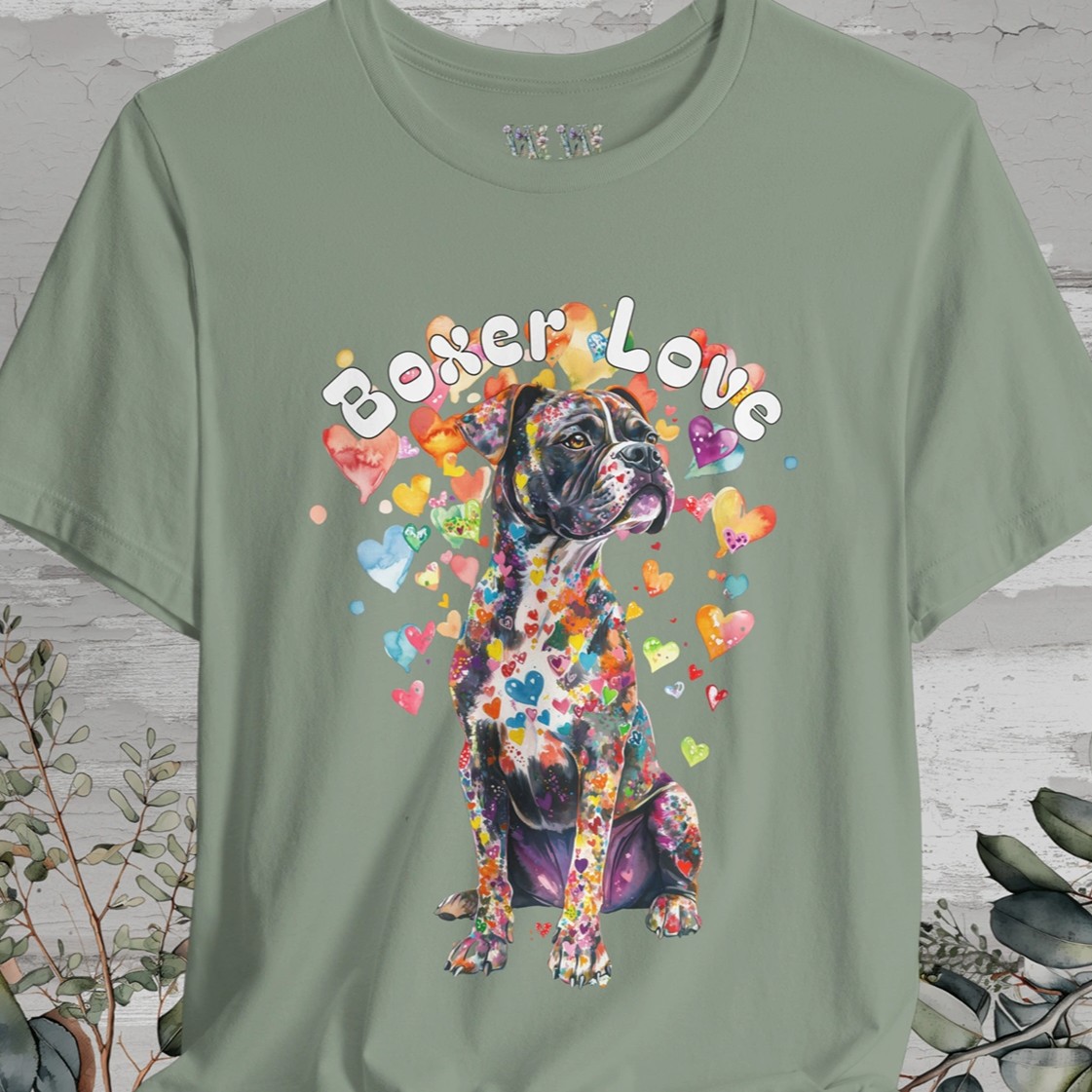 Brindle Boxer Love T shirt