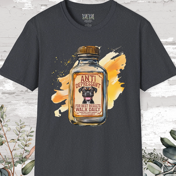 Antidepressant Brindle Boxer Unisex T shirt