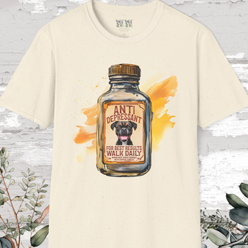 Antidepressant Brindle Boxer Unisex T shirt
