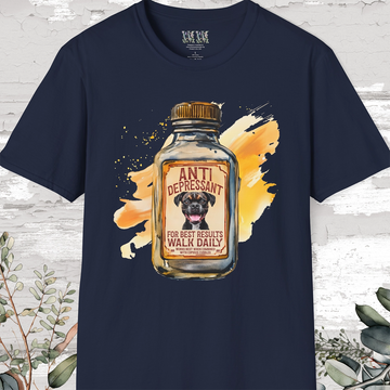 Antidepressant Brindle Boxer Unisex T shirt