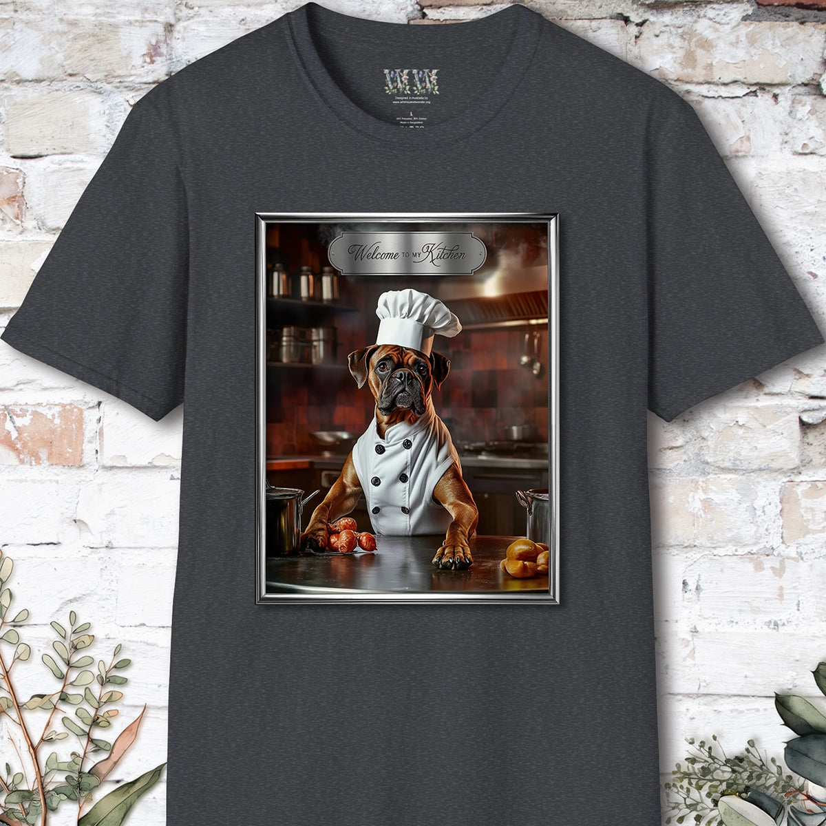Boxer Chef Unisex T shirt