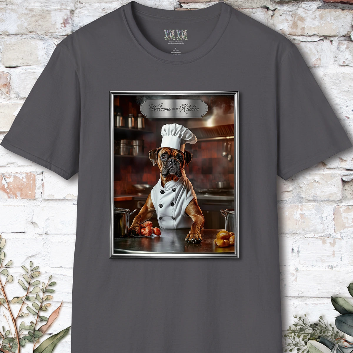 Boxer Chef Unisex T shirt