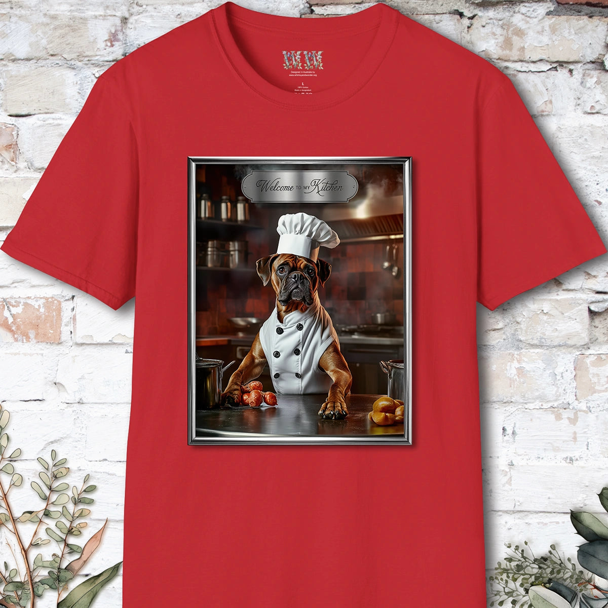 Boxer Chef Unisex T shirt