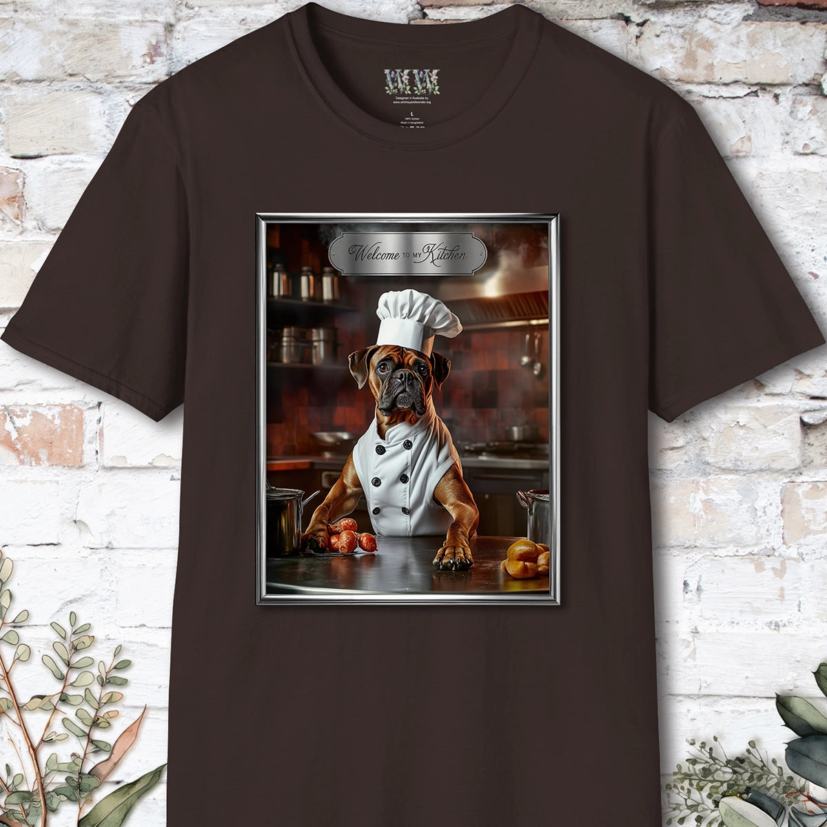 Boxer Chef Unisex T shirt