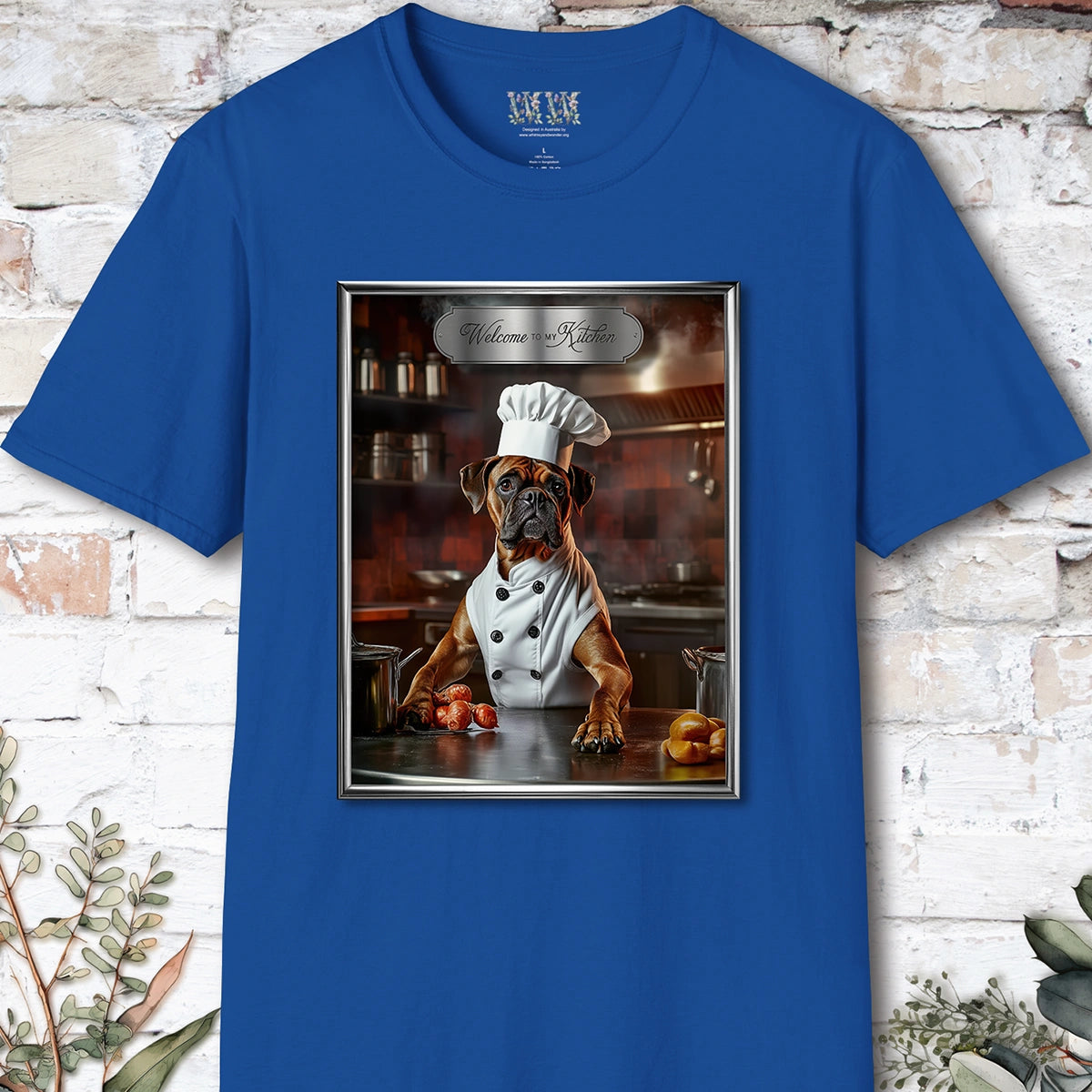 Boxer Chef Unisex T shirt