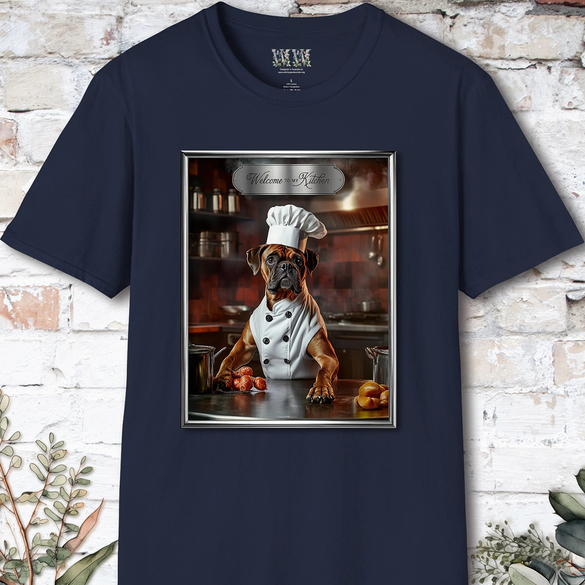 Boxer Chef Unisex T shirt