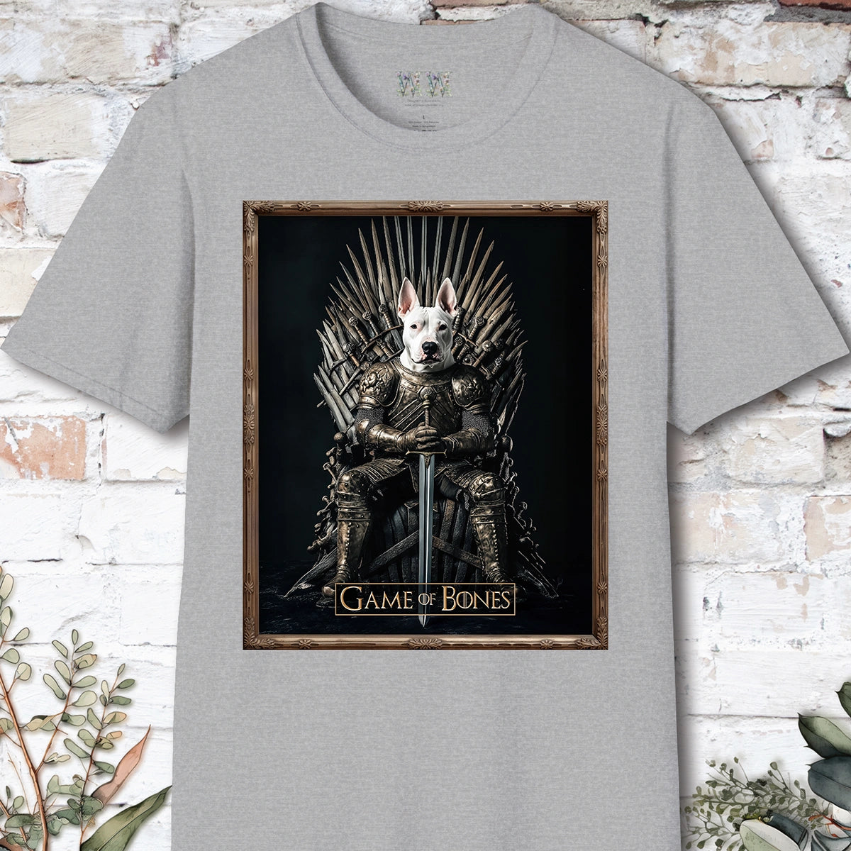 Pit Bull Terrier, Game of Bones, Unisex T shirt