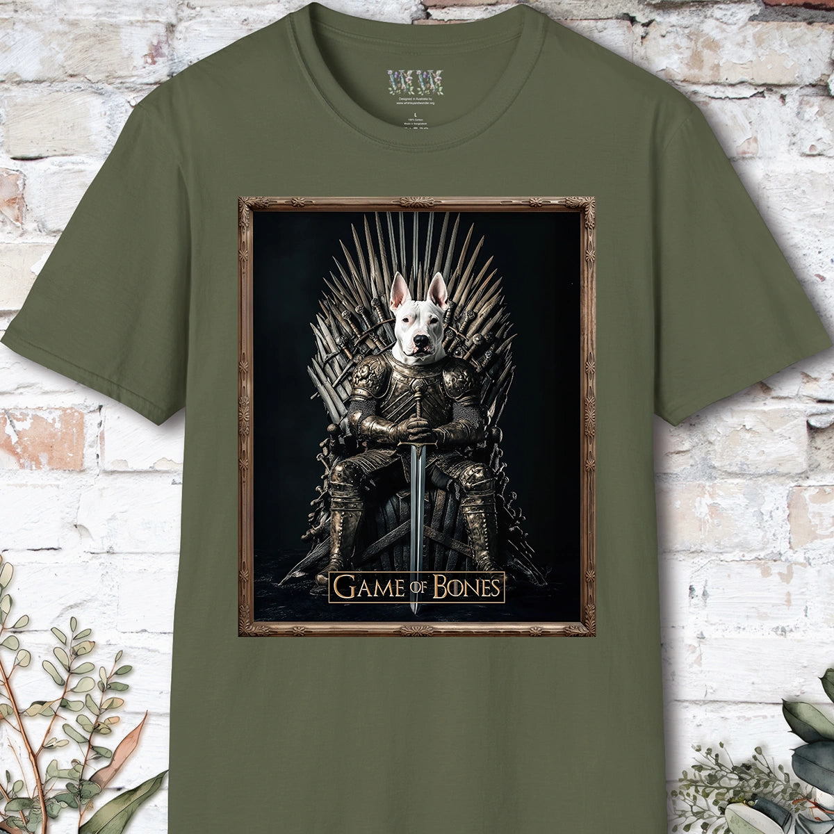 Pit Bull Terrier, Game of Bones, Unisex T shirt
