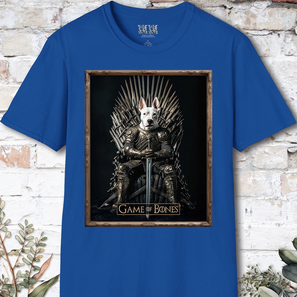 Pit Bull Terrier, Game of Bones, Unisex T shirt