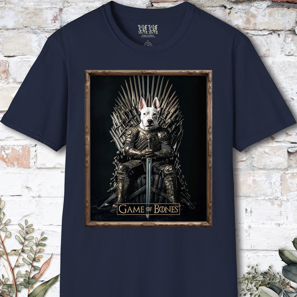 Pit Bull Terrier, Game of Bones, Unisex T shirt